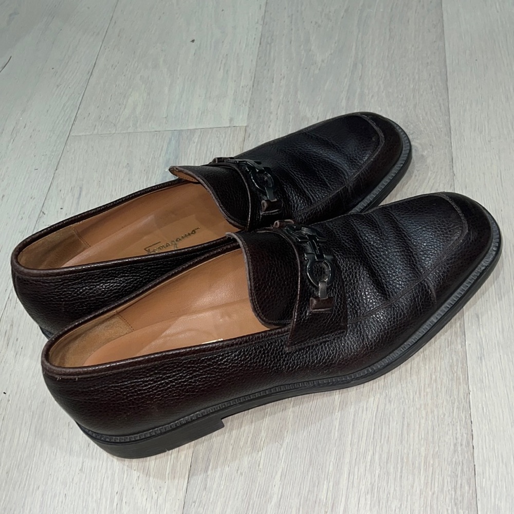Vintage Men Salvatore ferragamo loafers